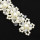 F-0536*Wedding headdress crystal handmade beaded bride imitation pearl flower shape hair accessories