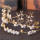 F-0633 Fashion New Headband Forest Fawn Hair Accessories Pearl Rhinestone Wild Headwear