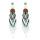 E-4937 Bohemian Bead Tassel Drop Earrings for Women Wedding Fringed Statement Earrings Party Gifts
