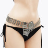 N-7144 Popular waist chain exquisite vintage carved belly dance sexy body chain wholesale