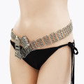 N-7144 Popular waist chain exquisite vintage carved belly dance sexy body chain wholesale