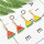 E-5392 New creative fruit earrings temperament 2 color watermelon earrings summer trend earrings