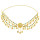 N-7298G N-7298S Europe and America decorated ethnic style alloy acrylic ladies long waist chain daily beach
