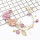 F-0605 New Fashion Lady Sweet Hair Salon With Long Colored Flower Hair Accessories Bridal Headdress Variety Accessories.