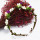 F-0608* Bridal Headdress Wreath Wedding Simulation Flower Headband Mori Girl Vacation Beach Wreath Photo Accessories Jewelry