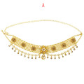 N-7317 Bohemian national style alloy waist chain ladies belly dance jewelry  pendant