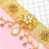 N-7317 Bohemian national style alloy waist chain ladies belly dance jewelry  pendant
