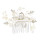 F-0593* New Flower Rhinestone Pearl Hair Comb Hair Clip Lady Wild Bride Bridesmaid Head Jewelry Accessories