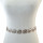 N-6538 Bohemian silver fashion elephant body chain bell tassel carved hollow flower belt belly chain