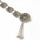 N-6538 Bohemian silver fashion elephant body chain bell tassel carved hollow flower belt belly chain