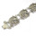 N-6538 Bohemian silver fashion elephant body chain bell tassel carved hollow flower belt belly chain