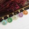 E-5674 Fashionable New 5 Colors Gold Alloy Rhinestone Earring Moon Star Earrings For Woman Jewelry