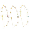 F-0734 Fashion 3pcs/Set Gold Starfish and Shell Style with Pearl Headband Hair Jewelry Accessories