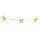 F-0736 Fashion Golden Little Sun Diamond Headband Wedding Hair Accessories