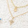 N-7342 3 styles gold long necklace couple accessories Fashion ladies pendant jewelry