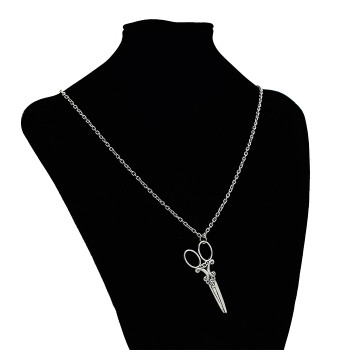 N-7344 Punk Student Retro Silver Necklace Men's Clavicle Chain Wild Japanese Korean Jewelry Gift