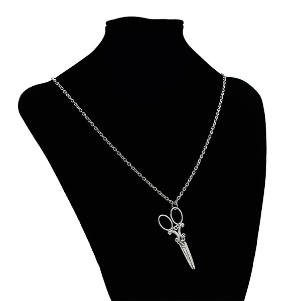 N-7344 Punk Student Retro Silver Necklace Men's Clavicle Chain Wild Japanese Korean Jewelry Gift
