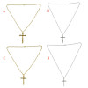 N-7345 Fashion New Cross Necklace Clavicle Chain Wild Jewelry Gift