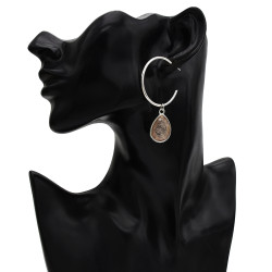 E-5684 Jewelry Pendant Earring Fashion Glamour Element Mini Round Ear Stud Earring Jewellery.