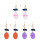 E-5686 Fashion Trendy Color Spar Earrings Women Jewelry Gift Crystal Earrings