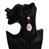 E-5686 Fashion Trendy Color Spar Earrings Women Jewelry Gift Crystal Earrings