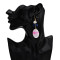 E-5686 Fashion Trendy Color Spar Earrings Women Jewelry Gift Crystal Earrings
