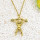 N-7348 Fitness Figure Pendant Sports Necklace