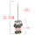 F-0742 Turkish Silver Metal Coin Tassel Charm Forehead chain For Women Bohamian Belly Dance Gypsy India Tribal Bridal Hair Jewelry