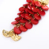 E-5699 3 color Fashion Shiny fish scales shape hoop drop earrings Jewelry