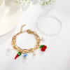 B-1016 Bohemian Style Bead Pearl Shell Adjustable Bracelet Jewelry Accessories
