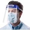 K-0014 Reusable Safety Full Face Shields Plastic Clear Protective Visor Super Light Facial Cover for Women Men Kids