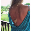 N-6367New fragrance shoulder back dish butterfly pearl tassel water drop gem sexy body chain