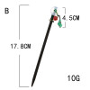 F-0750 Fashion Vintage Long life lock rose flower  Hair Sticks hairpin Jewelry