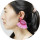 E-5714 2 Styles Fashion Beaded And Diamond Colorful Tassel Earrings