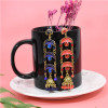 E-5718 Indian Rainbow Shape Acrylic Drilling Long Earring for Woman Tassel Earring