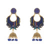 E-5716 Indian Style Bells Drop Dangle Jhumka Earrings Women's Classic Vintage Turkey Gold Tassel Earrings