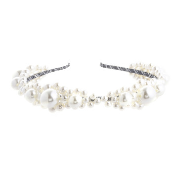 F-0757 New Korean Style White Pearls Hairbands Bride Hair Accessories Headwear Women Wedding Party Jewelry