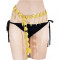 N-7352 Indian Golden Love Tassel Dance Waist Chain for Woman Body Chain