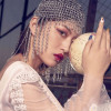 F-0760 2 Style Beaded with Imitation Pearl Tassel Head Cap Hat Headpiece Wedding Hair Jewelry Accessories