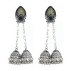 E-5750 Indian Jhumki Jhumka Earrings with Beads Tassel Dangle Earrings for Woman Charm Jewelry