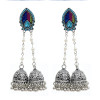 E-5750 Indian Jhumki Jhumka Earrings with Beads Tassel Dangle Earrings for Woman Charm Jewelry
