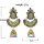 E-5751 Indian Rhinestone Beads Tassele Drop Dangle Earrings for Woman