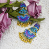 E-5760 Vintage Fashion colorful flower bead earrings Jewelry