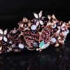 F-0761 Vintage style crystal crown earrings set wedding bride accessories Jewelry