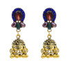 E-5789 Indian Diamond Rhinestone Drop Dangle Earring for Woman Tassel Earring