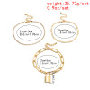B-1028 Multi-layer gold and silver bracelet crystal bracelet lock pendant bracelet female jewelry