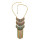 N-7368 Vintage Gold with Colorful Beaded Statement Tassel Necklaces for Women Party Jewelry