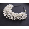 F-0766 Fashion gold silver crystal alloy bead crown hair band hair accessories bridal jewelry