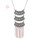 N-7375 Vintage silver Alloy colorful Crystal tassel Pendant Necklaces for Women Bohemian Gypsy Party Jewelry