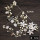 F-0769 Fashion Gold pear crystal leaf flower hair band wedding dress accessories bridal accessories